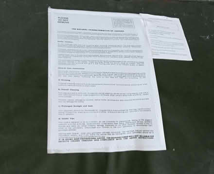 Photo of free Beautiful Red Leather Armchair (CT15) #2