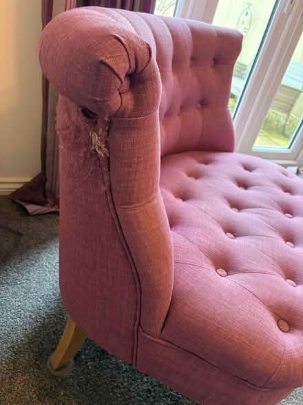 Photo of free Chair from Next - Mauve/Lilac colour (March End WV11) #2