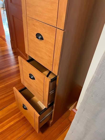 Photo of free 4-drawer filing cabinet (Belmont) #1