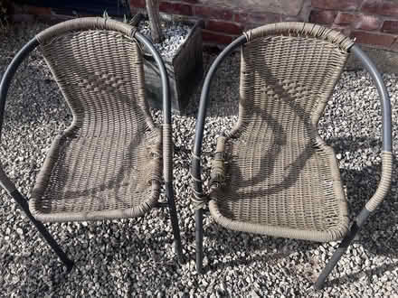 Photo of free Two garden chairs (Wooton SY11) #1
