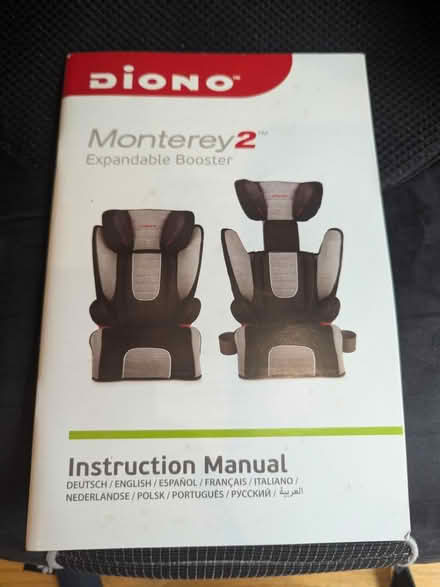 Photo of free high back booster car seat (Well street E9) #3