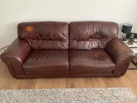Photo of free 3 Piece Leather Suite (Olton B92) #1