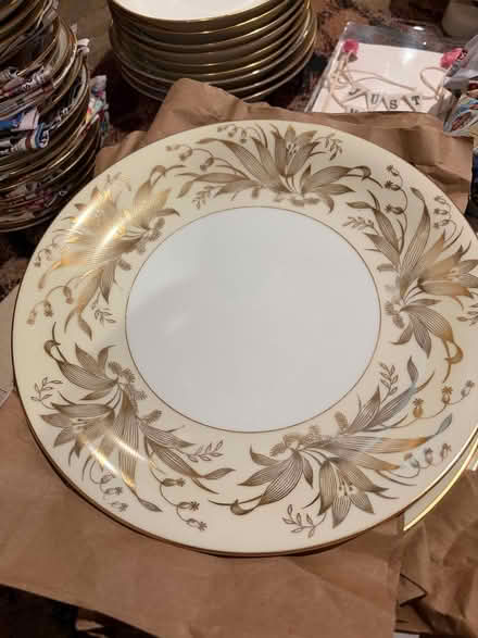 Photo of free Gold Rimmed dinnerware bundle (Somerville, MA) #2