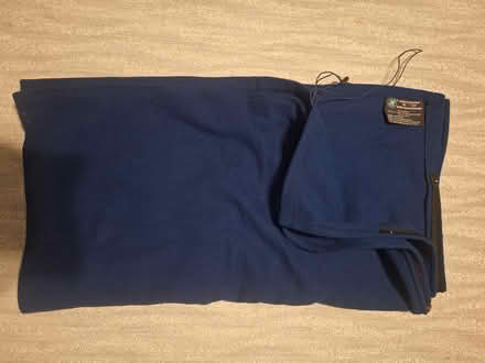 Photo of free Dark blue sleeping bag (Holly Springs, on Fuquay side) #1