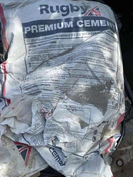 Photo of free Part bag of cement (Belper DE56) #1