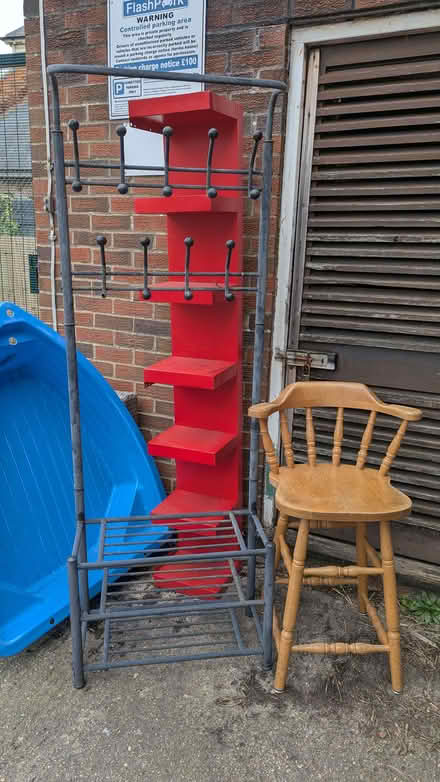 Photo of free Metal Coat stand (black) (Moulsham CM2) #1