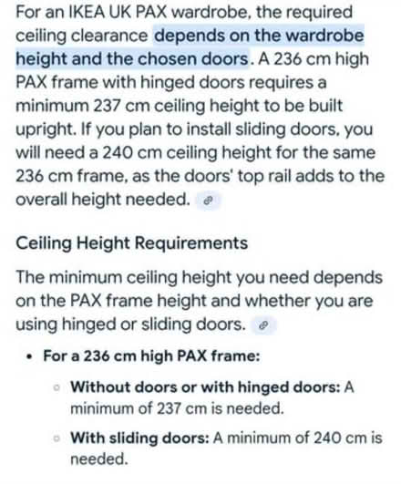 Photo of free IKEA PAX Wardrobe frame (Aylesbury Vale HP18) #1