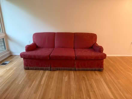Photo of free COUCH - lightly worn reupholstered (North Reston) #2