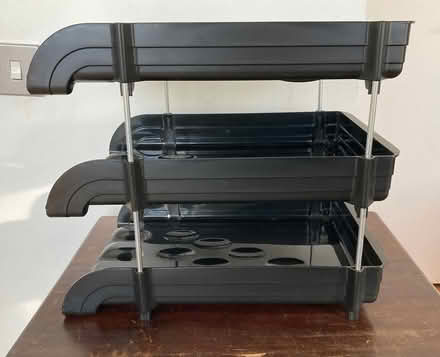 Photo of free Black 3- tier filing tray (GMV SE10) #3