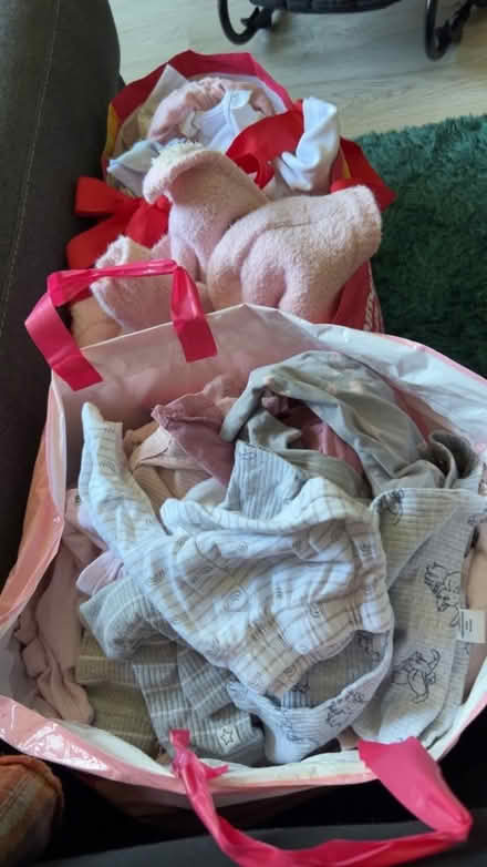 Photo of free 0-6months baby clothes (Goldington MK41) #1
