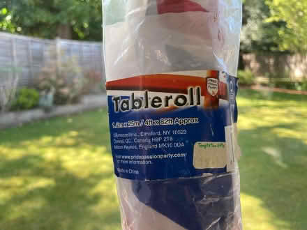Photo of free Plastic table cloth roll (North Ascot SL5) #1