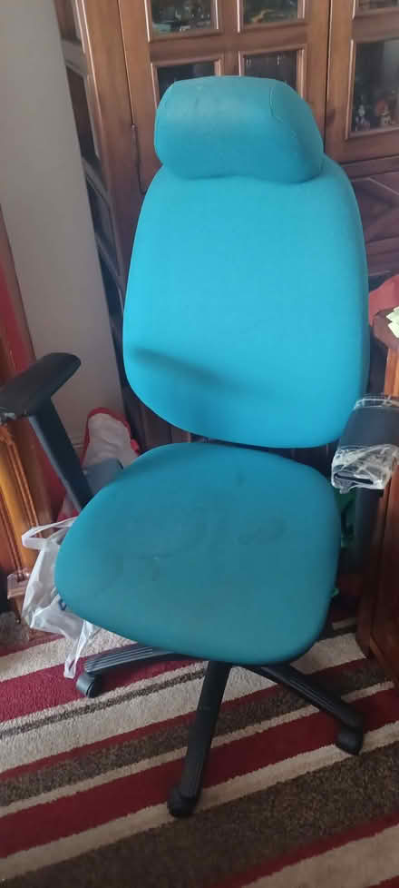 Photo of free Fully working desk chair (fallowfield M14) #1