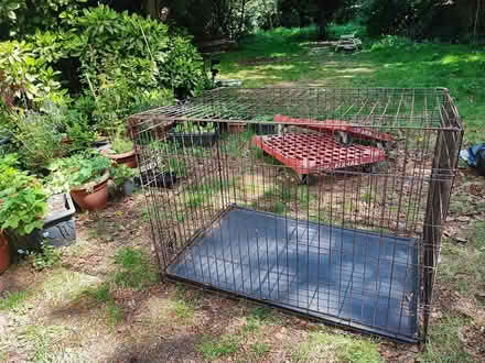 Photo of free Large dog crate (L37) #1