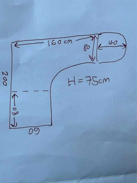 Photo of free Corner office desk and drawers (New Town EH3) #4