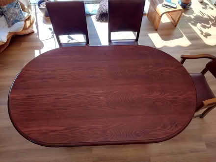 Photo of free Dining table and SIX chairs (Caterham CR3) #2