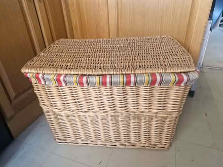 Photo of free Large wicker hamper (Colwall Stone WR13) #1