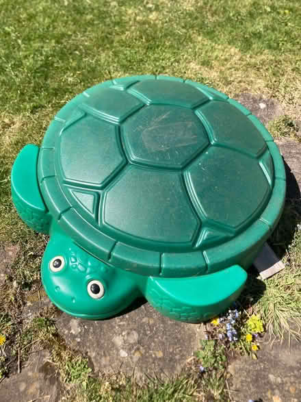 Photo of free Little Tikes Green Tortoise Sandpit (Aigburth L19) #1