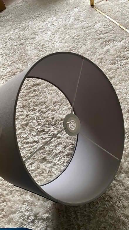 Photo of free Grey Lampshade (Large) (Worcester Park KT4) #3