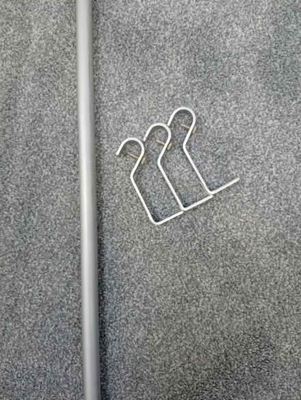 Photo of free Silver curtain pole (Southwater) #2