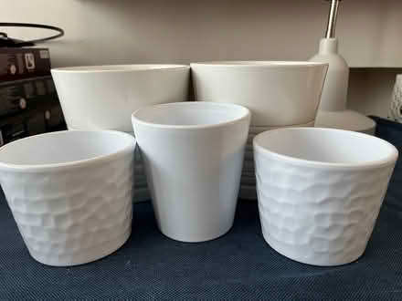 Photo of free 5 x INDOOR PLANT POTS (New Eltham SE9) #3