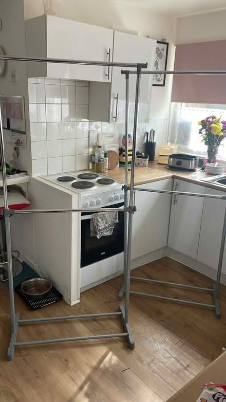 Photo of free Double clothes rail x 2 (Milton Keynes) #1