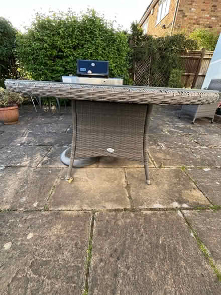 Photo of free Glass topped garden table (The Cedars Estate WD3) #1