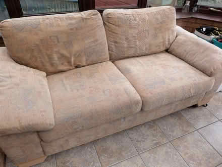 Photo of free Two seater sofa bed (Far Bletchley MK3) #1