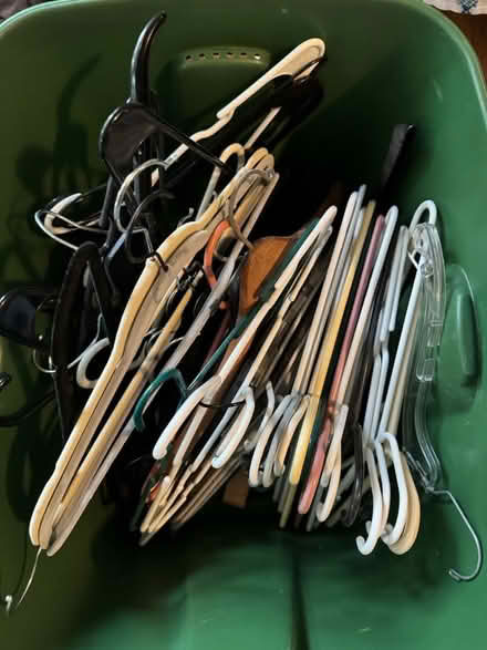 Photo of free Clothes hangers (NW DC — 20011) #1