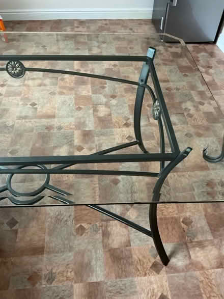 Photo of free Glass table and 6 chairs (WA13) #1