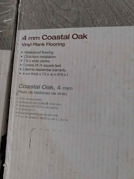 Photo of free Vinyl plank flooring (near US19N and Curlew) #2