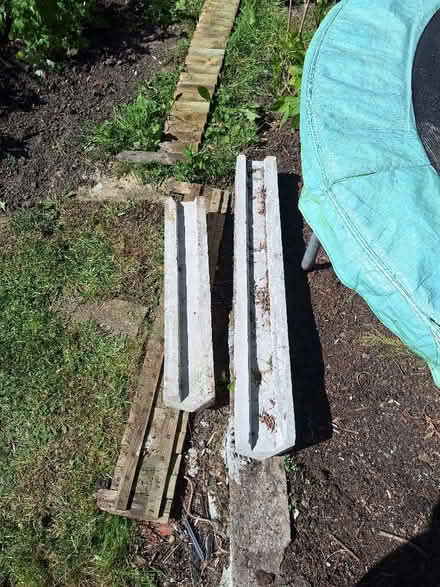 Photo of free 2 short pieces of concrete post (Manor Top S12) #1