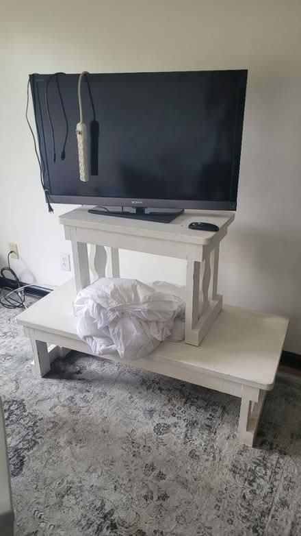 Photo of free 2 Wood Tables (North Myrtle Beach G&T) #1