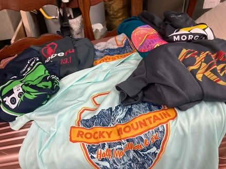 Photo of free S M size women marathon T-shirts #2 (Foothill Boulevard Cupertino) #1