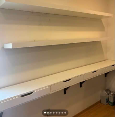 Photo of free White ikea shelves and drawers (Oakmore Oakland) #4