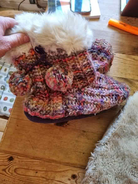 Photo of free White Stuff slipper/boots (Chalford GL6) #1