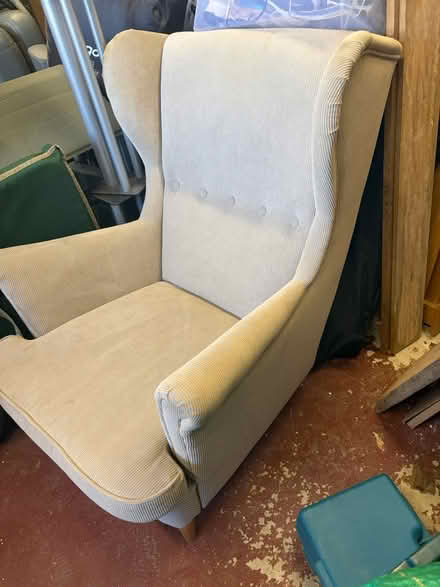 Photo of free Arm chair and footstool (Chalford GL6) #2
