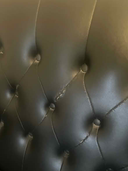 Photo of free Faux leather sofa (Uxbridge) #3