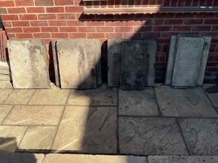 Photo of free Paving slabs x 8 (Higham Ferrers NN10) #1