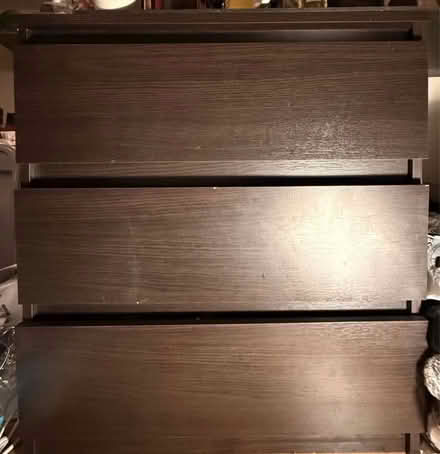 Photo of free 3 drawer dresser (Custom House E16 3LQ) #3