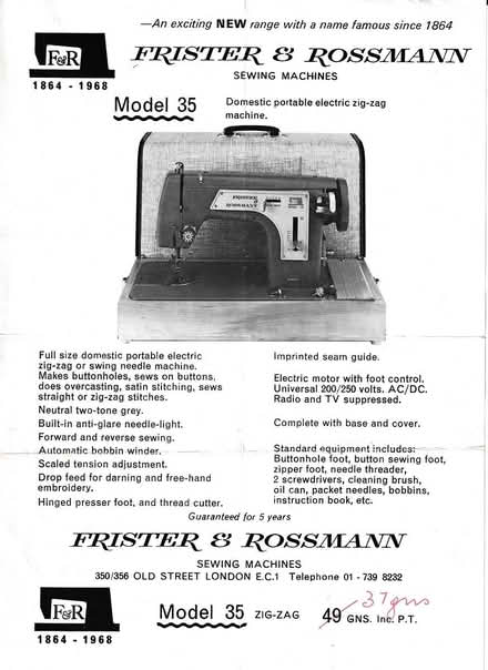 Photo of free (Electric) Sewing Machine (Sandford, near Crediton) #2