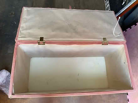 Photo of free Padded ottoman (Thorpe le soken) #2