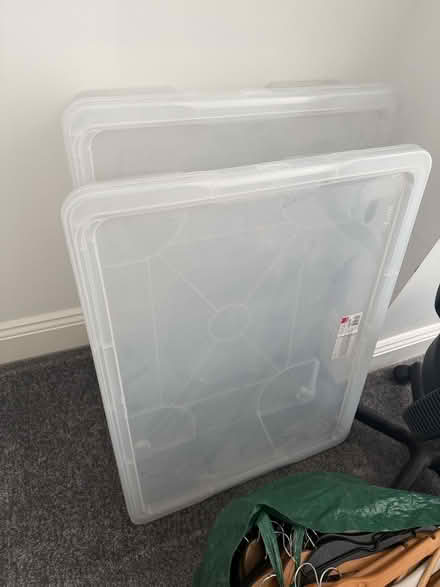 Photo of free X2 Under bed large storage boxes (N22 5RJ) #1