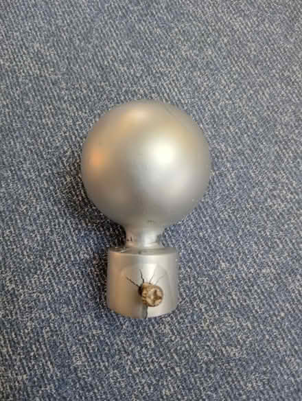Photo of free Silver curtain pole (Southwater) #3