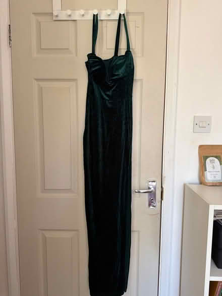 Photo of free Black tie green dress with slit (North Road, Islington (N7 9)) #1