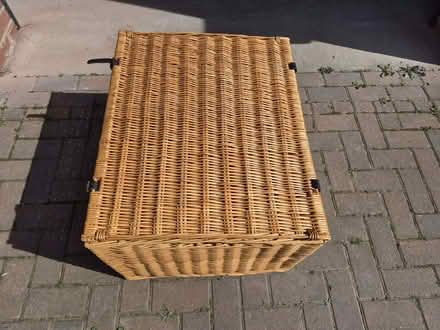 Photo of free Large wicker chest/hamper (Longbridge B31) #3