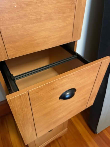 Photo of free 4-drawer filing cabinet (Belmont) #3