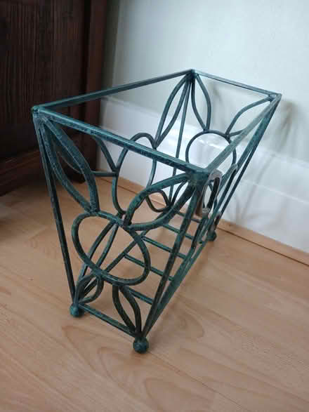 Photo of free Metal magazine rack (BS7 Bishopston.) #1
