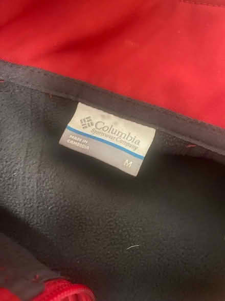 Photo of free Women Red Columbia jacket (Crumble cookie on w74th) #1