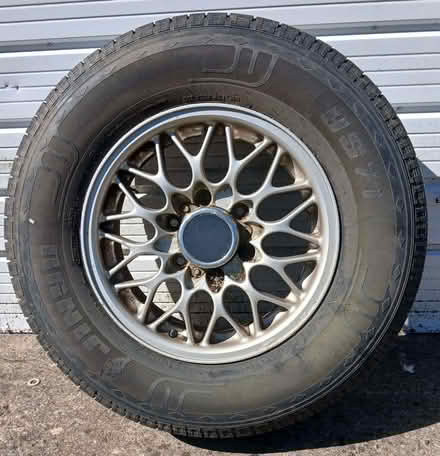 Photo of free isuzu trooper alloy wheel & tyre (Wigginton OX15) #1