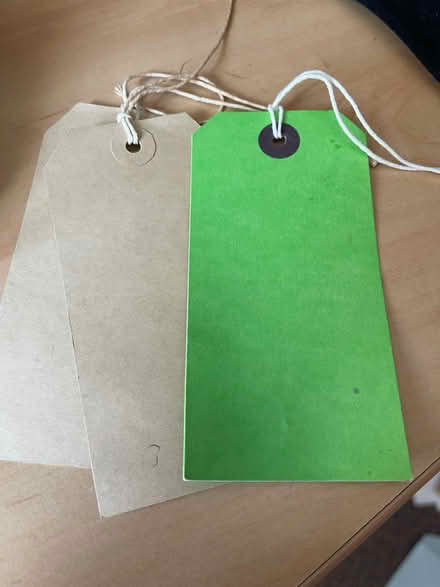 Photo of free Unused price tags (Goldthorn Hill WV2) #2
